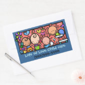 Kleine baby's zijn schattig! sticker (Envelop)