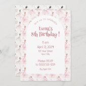 Kleine Ballerina #1 - Zwart Meisje Kaart (Voorkant / Achterkant)