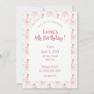 Kleine Ballerina #1 - Zwart Meisje Kaart