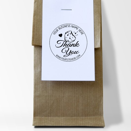 Kleine bedrijven hartelijk dank 	rubberstempel