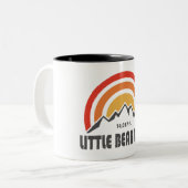 Kleine Beer Peak Tweekleurige Koffiemok (Voorkant links)