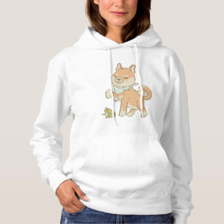 Kleine bewaker kikker hoodie