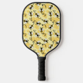 Kleine bijenpatroon bevestigen pickleball paddle (Voorkant)