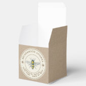 Kleine bijenteelt bedankdoosjes (Geopend)