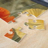 Kleine blauwe vogel puzzel (Zijkant)