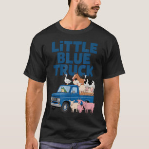 Kleine Blauwe Vrachtwagen Peuter Dieren Kleine Bla T-shirt