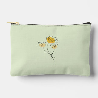 Kleine bloem ontworpen etui