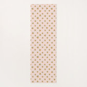 Kleine bloem Yoga Mat (Achterkant)