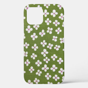 Kleine bloemen, Japans ontwerp iPhone 12 Hoesje