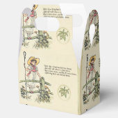 Kleine Bo-Peep: Klassieke Kate Greenaway Kwekerij Bedankdoosjes (Geopend)