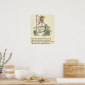 Kleine Bo-Peep: Klassieke Kate Greenaway Kwekerij Poster (Keuken)
