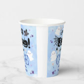 Kleine Boe! Schattige Boy Spooky Halloween 1e Verj Papieren Bekers (Rechts)