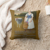 Kleine boepepje heeft haar schaap verloren leuk sc kussen (Deken)