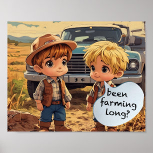 Kleine boerenjongens - Lang boeren? Poster