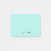 Kleine bonte man post-it® notes (Voorkant)