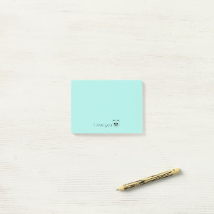 Kleine bonte man post-it® notes