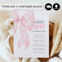 Kleine Boo bijna jarig Boog Halloween Baby Shower