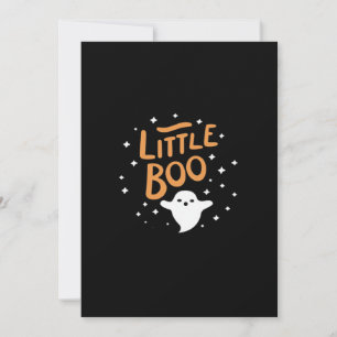 Kleine Boo Fijne Halloween Oude Klassieker Feestdagenkaart
