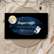 Kleine Boo Halloween Baby Shower Luier Raffle