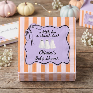 Kleine Boo Halloween Baby Shower Servetten