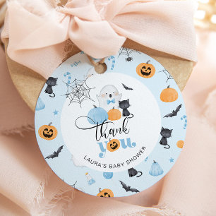 Kleine Boo is bijna jarig, babyfeestje bedankt Bedankjes Labels