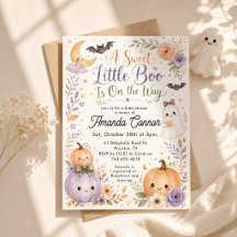 Kleine Boo Is Op Weg Halloween Baby Shower
