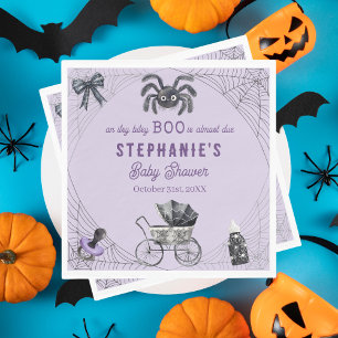 Kleine Boo Itsy Bitsy Spinnen Halloween Baby Borre Servet