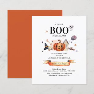 Kleine Boo Op Weg Halloween Jongen Baby Borrel