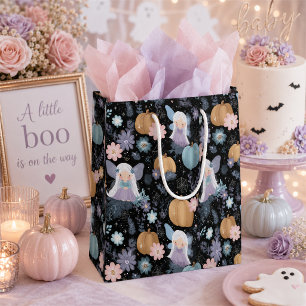 Kleine Boo Pompoen Fee Baby Shower Halloween Medium Cadeauzakje