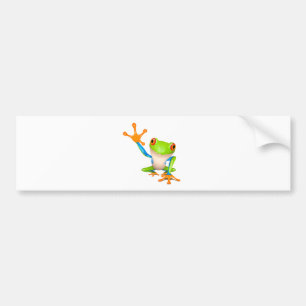 Kleine boomkikker bumpersticker