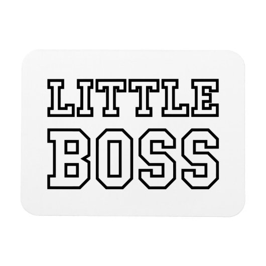KLEINE BOSS MAGNEET (Horizontaal)