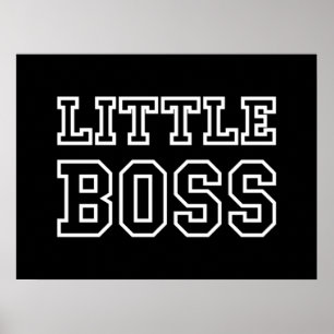 KLEINE BOSS-POSTER POSTER