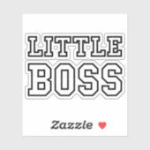KLEINE BOSS STICKER (Vel)