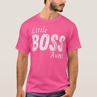 Kleine boss Tante Baby kinderen Toddler Girl Moede T-shirt