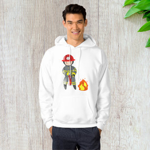 Kleine brandweerman heldendaden die brand blust hoodie