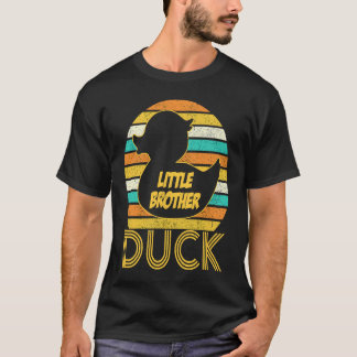 Kleine broeder Duck Rubber Duck Matting Family Cu T-shirt