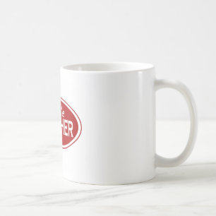 Kleine broeder (ovaal) koffiemok