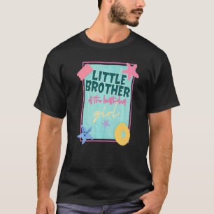 Kleine broeder van de meisjespool van Birthday The T-shirt