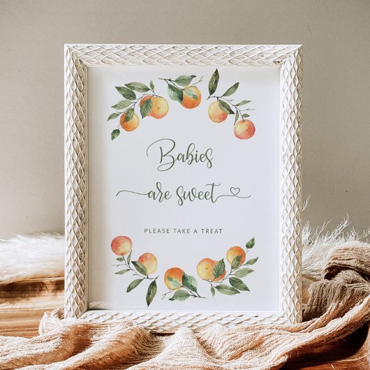 Kleine broekjes Babies zijn een zoet Poster