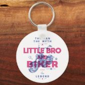 Kleine broer en fietser het man de mythe van de le sleutelhanger (Voorkant)