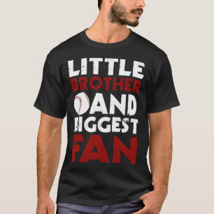 Kleine broer- en grootse baseball-wedstrijd t-shirt
