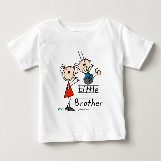 Kleine broer met Big Sister Tshirts (Voorkant)