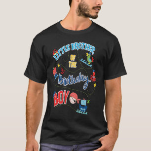 Kleine Broer van de Verjaardagsjongen Pirate Match T-shirt
