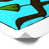 Kleine bruine Poster (Hoek)