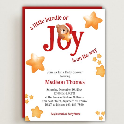 Kleine bundel vreugdebeer  kaart