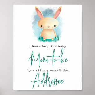 Kleine Bunny - Mam om geadresseerde te zijn Poster