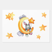 Kleine bunny Wrapping Paper Sheets (Voorkant 3)