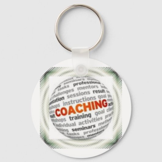 Kleine Button Coaching Sleutelhanger #12 (Voorkant)