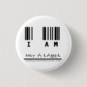 Kleine Button - "Geen label"