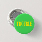 Kleine Button, grote problemen Ronde Button 3,2 Cm (Voorkant /achterkant)